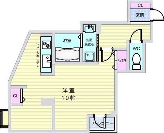 Room結豊中駅前の物件間取画像